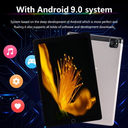 BDF P8 3G Phone Call Tablet PC, 8 inch, 2GB+32GB, Android 9.0, MTK8321 Octa Core Cortex-A7, Support Dual SIM & Bluetooth & WiFi & GPS, EU Plug(Green) - BDF by BDF | Online Shopping South Africa | PMC Jewellery | Buy Now Pay Later Mobicred