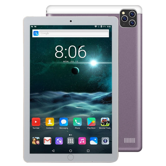 BDF A10 3G Phone Call Tablet PC, 10 inch, 1GB+16GB, Android 5.1, MTK6592 Octa Core Cortex-A7, Support Dual SIM & Bluetooth & WiFi & GPS, EU Plug(Purple) - BDF by BDF | Online Shopping South Africa | PMC Jewellery