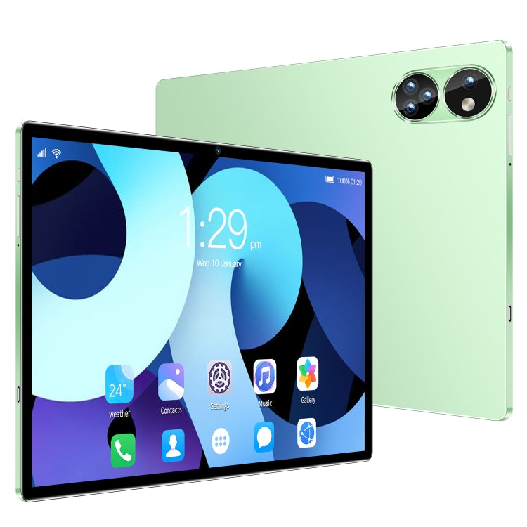 P10 4G LTE Tablet PC, 10.1 inch, 4GB+32GB, Android 8.1 MTK6750 Octa Core, Support Dual SIM, WiFi, Bluetooth, GPS (Green) - 10.1 inch by PMC Jewellery | Online Shopping South Africa | PMC Jewellery