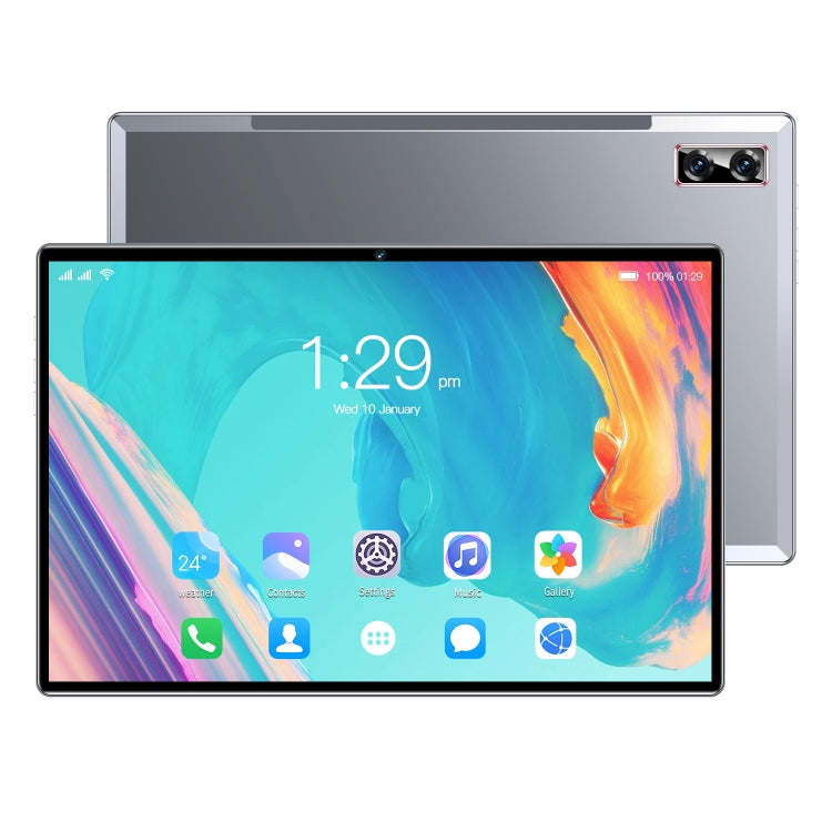 G18 4G LTE Tablet PC, 10.1 inch, 4GB+32GB, Android 8.1 MTK6750 Octa Core, Support Dual SIM, WiFi, Bluetooth, GPS(Grey) - 10.1 inch by PMC Jewellery | Online Shopping South Africa | PMC Jewellery