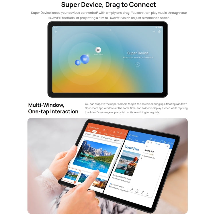 HUAWEI MatePad SE Wi-Fi, 10.4 inch, 6GB+128GB, HarmonyOS 3 Qualcomm Snapdragon 680 Octa Core, Support Dual WiFi / BT, Not Support Google Play(Blue) - Huawei by Huawei | Online Shopping South Africa | PMC Jewellery