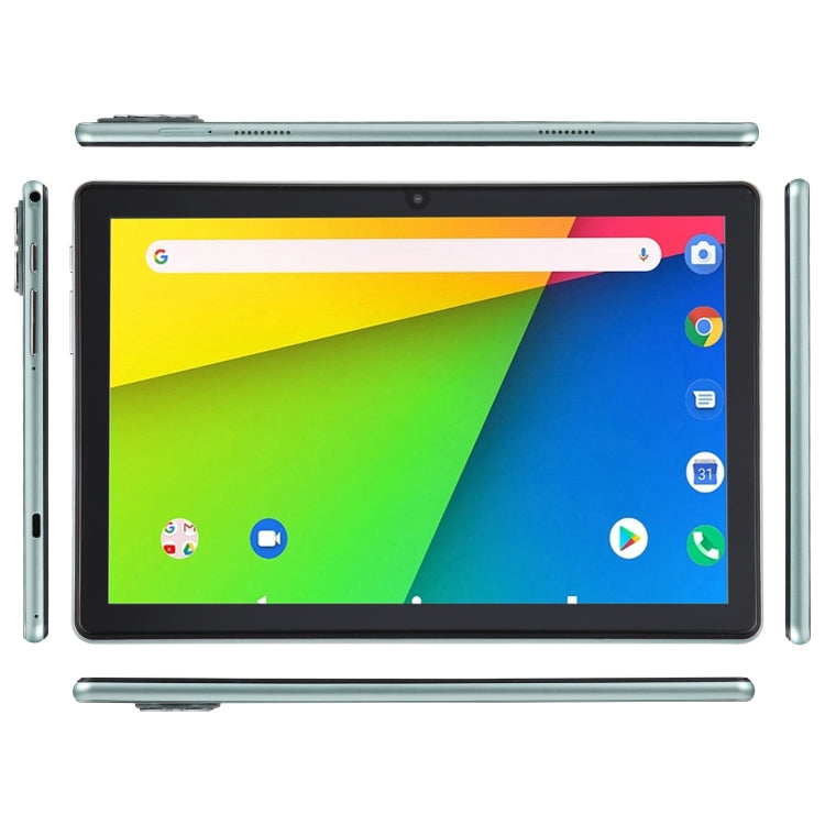 X30 4G LTE Tablet PC, 10.1 inch, 4GB+128GB, Android 11.0 MT6762 Octa-core, Support Dual SIM / WiFi / Bluetooth / GPS, EU Plug(Cyan) - 10.1 inch by PMC Jewellery | Online Shopping South Africa | PMC Jewellery