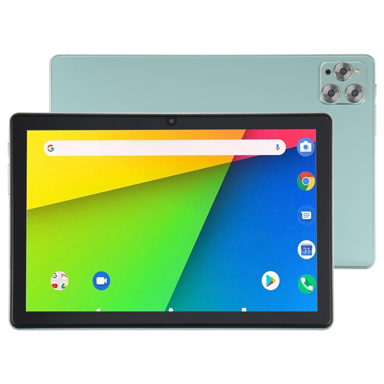 X30 4G LTE Tablet PC, 10.1 inch, 3GB+64GB, Android 11.0 Spreadtrum T310 Quad-core, Support Dual SIM / WiFi / Bluetooth / GPS, EU Plug (Cyan) - 10.1 inch by PMC Jewellery | Online Shopping South Africa | PMC Jewellery