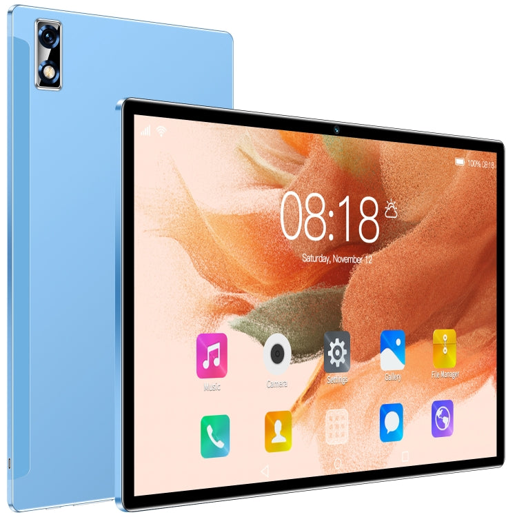 ZK10 3G Phone Call Tablet PC, 10.1 inch, 2GB+32GB, Android 7.0  MTK6735 Quad-core 1.3GHz, Support Dual SIM / WiFi / Bluetooth / GPS (Blue) - 10.1 inch by PMC Jewellery | Online Shopping South Africa | PMC Jewellery