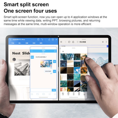 Honor Tablet V7 Pro WiFi BRT-W09, 11 inch, 8GB+128GB, MagicUI 5.0(Android R) MediaTek 1300T Octa Core, Support Dual WiFi / Bluetooth / GPS, Not Support Google Play(Silver) - Huawei by Huawei | Online Shopping South Africa | PMC Jewellery