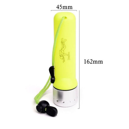 Waterproof Underwater Diving LED Flashlight Adjustable Torch Diving Work Fishing Hunting Lamp - LED Flashlight by YWXLight | Online Shopping South Africa | PMC Jewellery