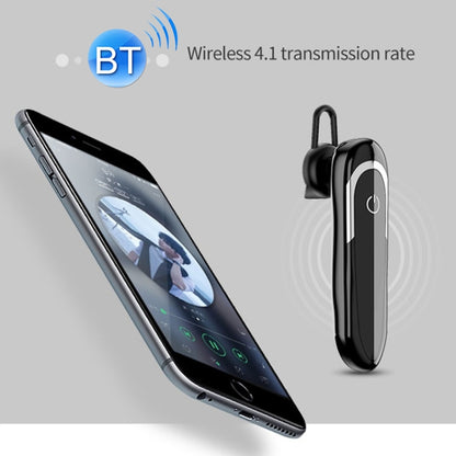 Moloke D5 Hanging Ear Type Business Bluetooth Waterproof Anti-sweat Noise Cancelling Earphone HiFi Sound Headset - Bluetooth Earphone by moloke | Online Shopping South Africa | PMC Jewellery